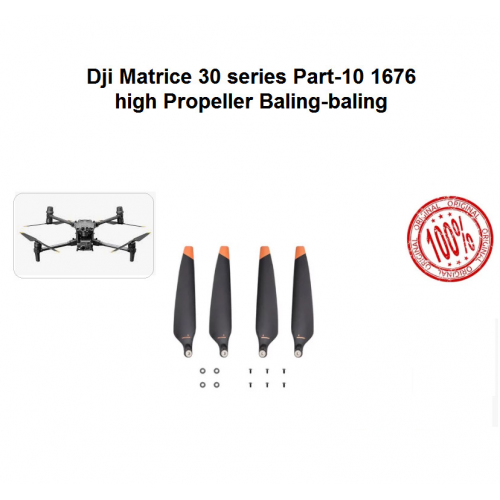 Dji Matrice 30 Part-10 1676 High Propeller Altitude - Baling Baling